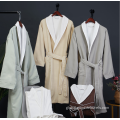 Custom Luxury Hotel Polyester Bathrobe Custom Luxury Bath Robe Hotel Polyester Bathrobe Manufactory